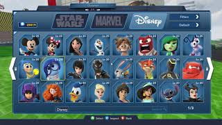 Disney Infinity 30 All Characters gameplay part 3 Disney [upl. by Enawd]