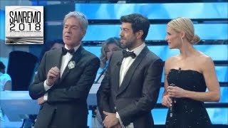 Sanremo 2018  La grande attesa sul palco dellAriston e Baglioni racconta la quotmaglietta finaquot [upl. by Prussian]