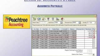 Accounting Tutorial Accounts Payable Training Lesson 101 [upl. by Allemahs]