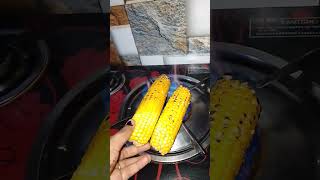 bhuna bhutta recipe  Bhutta recipe  Cron recipe  🌽 shorts corn bhutta [upl. by Wj350]