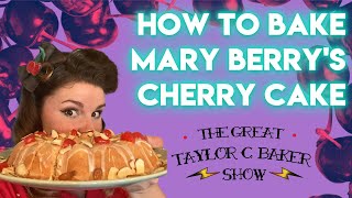 Mary Berrys Cherry Cake  The Great British Bake Off  The Great TCB Show [upl. by Akenahc105]