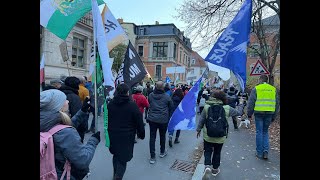 18112023 Greiz Protestlauf ein kleiner Einblick [upl. by Fiedler880]