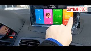 Renault fluence Android Multimedia Ekran Montaj Soybahçeci Elektronik [upl. by Asennav]