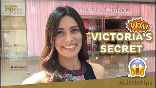 Aprender inglês na loja da Victoria’s Secret VEM DESCOBRIR LittleTips  HiAmanda [upl. by Aivat]