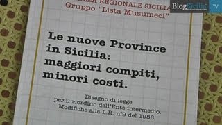 Province piovono disegni di legge alternativi [upl. by Nylarak777]