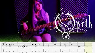 Windowpane  Opeth BASS COVER amp TABS [upl. by Annotahs]