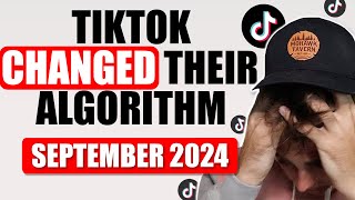 TIKTOK ALGORITHM UPDATE EXPLAINED FOR SEPTEMBER 2024 How To Get 100K Followers FAST [upl. by Ecinrahs]