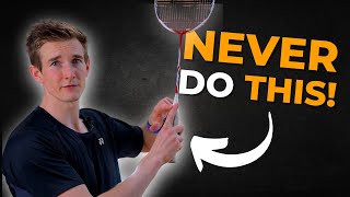 The Biggest Grip Mistakes in Badminton and how to fix them [upl. by Chlo376]