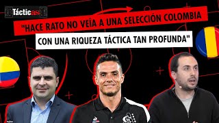 quotHace rato no veía a Colombia con una riqueza táctica tan profundaquot Lucas González en TácticAS [upl. by Richara]