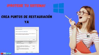 Como CREAR PUNTOS DE RESTAURACIÓN EN WINDOWS 11 [upl. by Bolme424]