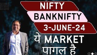 Nifty Prediction and Bank Nifty Analysis for Monday  3 June 24  Bank Nifty Tomorrow [upl. by Johst]