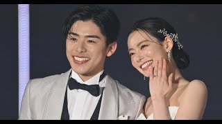 B1 なこなこカップル、結婚を発表「夫婦になりました」 7年記念日に入籍 3月開催『TGC』ステージで婚約発表していた [upl. by Ynnor]