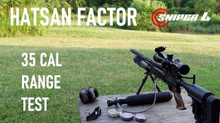 Range Test Hatsan Factor Sniper Long 35 Cal [upl. by Sibbie311]