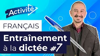 Français  entraînement à la dictée du brevet 7 [upl. by Schaab295]