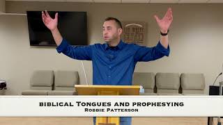 Biblical Tongues and Prophesying [upl. by Sleinad]