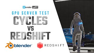 Cycles vs Redshift on 6x RTX 4090  Blender GPU render farm  iRender Cloud Rendering [upl. by Lisk]