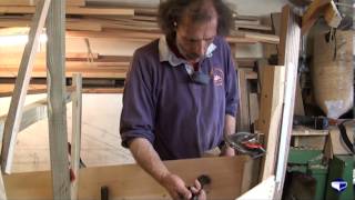 Fitting planks on a clinker vessel small boats  Part 4 [upl. by Brock]