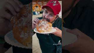 Fried dough at the Tunbridge fair ￼Vermont fair vermont frieddough [upl. by Nnylyak]