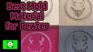 Best Mold Material for Pewter CNC Boxford How to make pewter Molds [upl. by Goodwin]