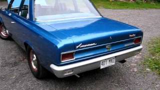 1967 AMC Rambler American with CompCam 280H [upl. by Bernardina398]