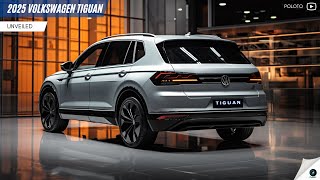 2025 Volkswagen Tiguan Unveiled  Compact SUV with a touch of classic European design [upl. by Waterer]