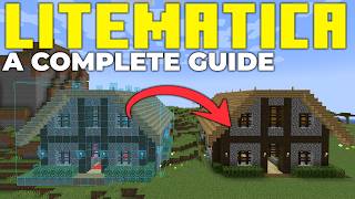 How To Use Litematica for Schematics in Minecraft [upl. by Anoynek]