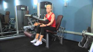 Life Fitness Signature Series Seated Leg Curl Instructions [upl. by Nodnas]