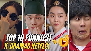 Top 10 HILARIOUS Korean Comedy K Dramas on Netflix [upl. by Virgilia]