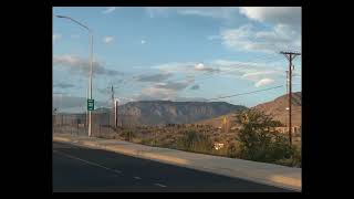 Albuquerque New Mexico  Drive to Quality Inn Albuquerque East I40 Juan Tabo Exit Pictures [upl. by Alyakcim]