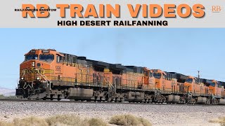 RAILFANNING VIDEOS 2024 UP amp BNSF TRAINS [upl. by Richel215]