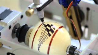 Eggbot Working on a PoolBilliard Ball No sound [upl. by Diandre]