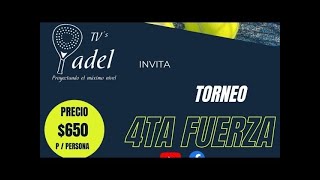 semifinal 1 Torneo 4afuerza  Hack Padel [upl. by Eelahs]