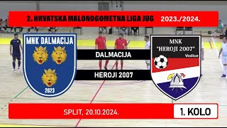 2 HMNL Jug DALMACIJA  HEROJI 2007 42 20102024 [upl. by Cherida]