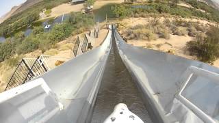 Camp Ironwood Giant Slide with GoPro Hero 2 [upl. by Warrenne728]