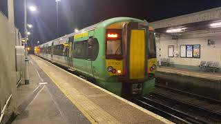 Newhaven Town Station Last Train to Brighton and Seaford [upl. by Lah]