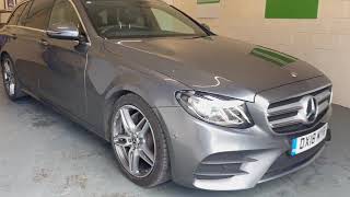 MercedesBenzE Class 20 E220d AMG Line Estate 5dr Diesel GTronic Euro 6 ss 194 ps DX18MYR [upl. by Gunn]