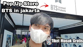 POP UP STORE BTS IN JAKARTA BY TINY TAN SERU BANGET [upl. by Tnecnivleahcim]