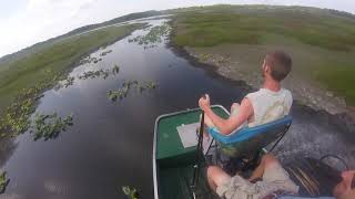 350 Direct Drive Airboat Lake Harney Ride [upl. by Wenda]