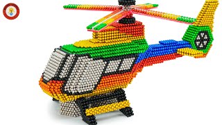 Make a Helicopter Mini in Minutes with Magnetic Balls [upl. by Krischer]