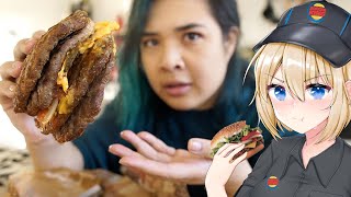 I Tried Japans New quotEXTREMEquot Burger [upl. by Akimet]