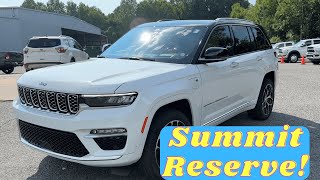 2023 Grand Cherokee Summit Reserve 4XE Review [upl. by Lobiv]