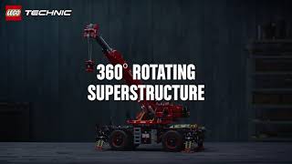 Introducing the massive LEGO Technic Rough Terrain Crane 42082 [upl. by Aznaed349]