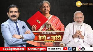 Anil Singhvi LIVE Budget Session 2024 LIVE  Nirmala Sitharaman  Interim Budget 2024  Zee Business [upl. by Rance]