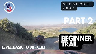 Cleghorn Ridge 2N47  Beginner OffRoad Trail in Hesperia CA  Part 2 [upl. by Beisel688]