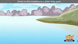 Three Little Fishies  Nursery Rhyme with Lyrics HD [upl. by Diet811]