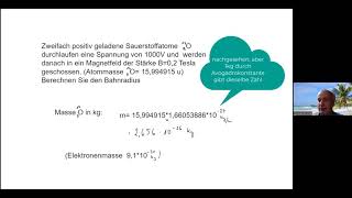 Bahnradius Massenspektrometer Intro [upl. by Gary196]