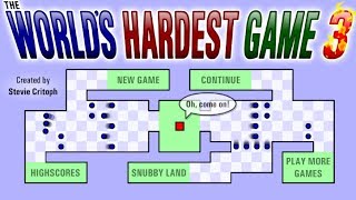 World Hardest Game 3  Highly Addicting Game FINISHED Part 1 [upl. by Helbona]