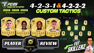 4231  4222 Custom Tactics  Player Review  88 Foden 88 Diani 88 Katoto  FC 25 Ultimate Team [upl. by Anilev]