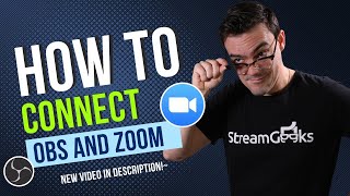 NEW VIDEO IN DESCRIPTION How to Connect Zoom amp OBS  The Right Way [upl. by Aelsel]