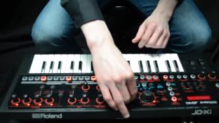 Roland JD Xi Synthesizer  First Look and Demo [upl. by Akiv4]